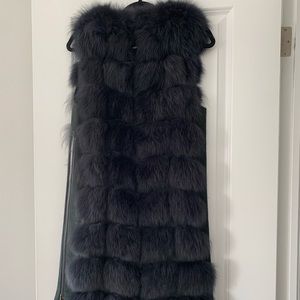 Real fur vest from Ukraine